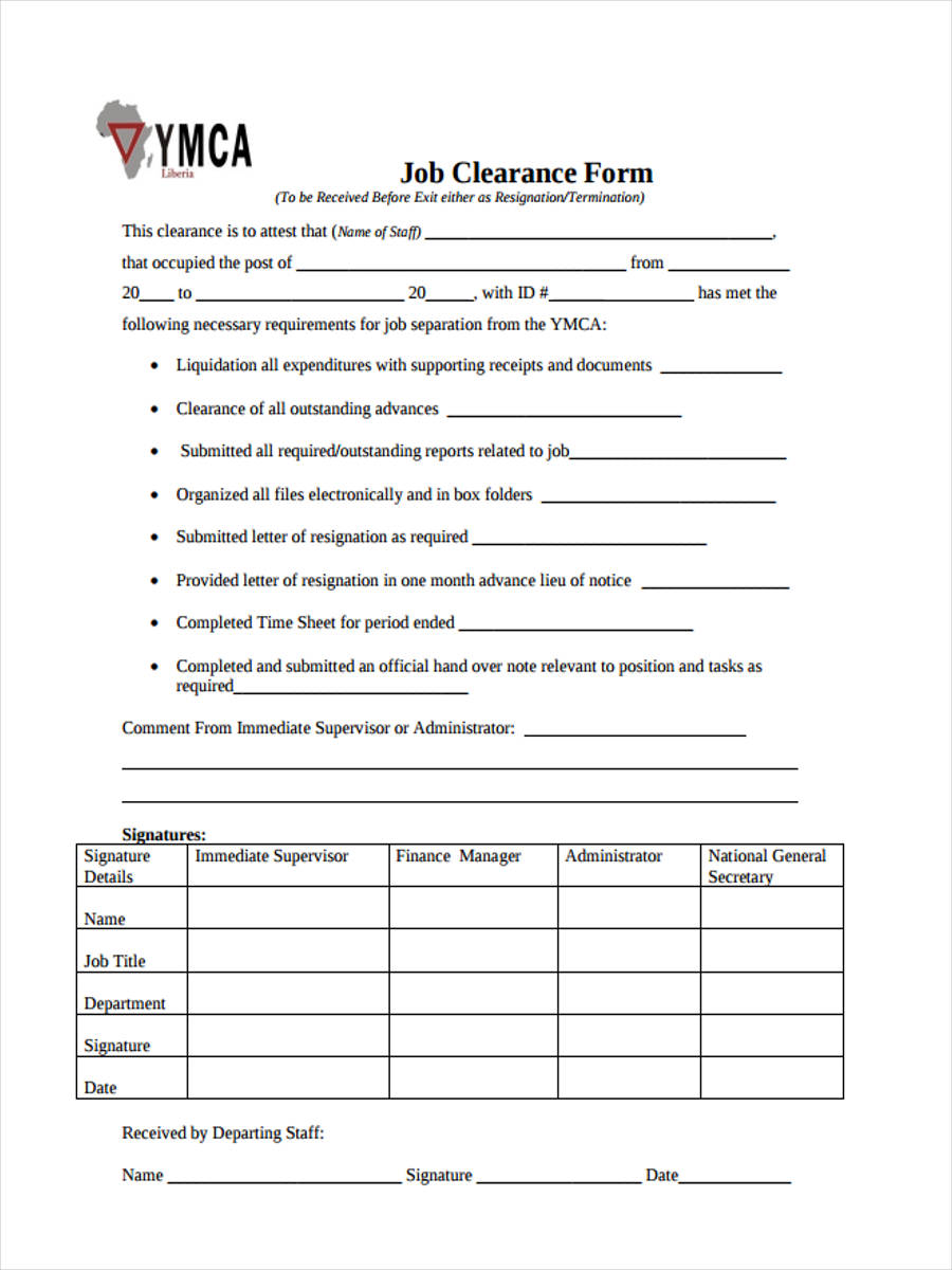 application form for a license that your organisation requires