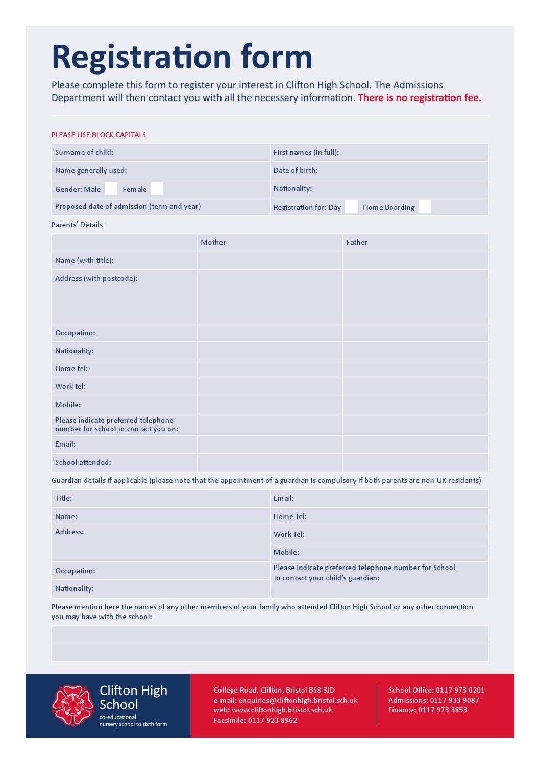 applicable lodgement fee of company registration