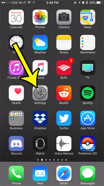 disable facebook application on iphone