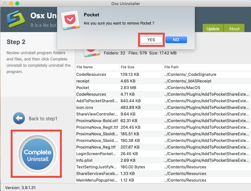 how to uninstall applications mac os x