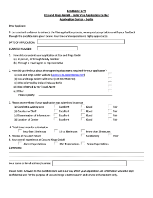 how to fill the student visa application form