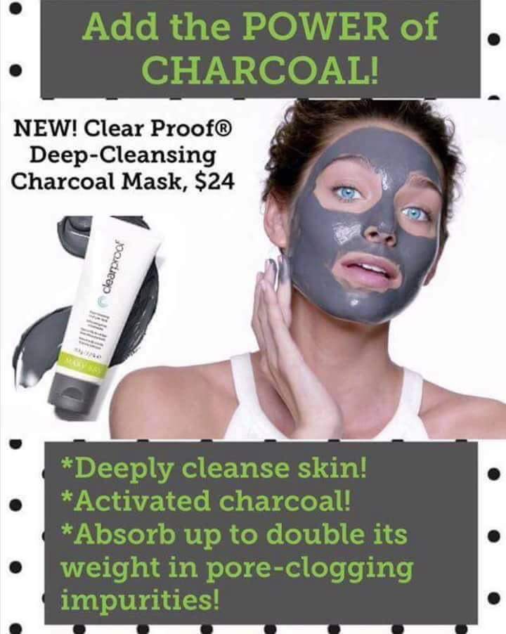 mary kay order of application with charcoal mask